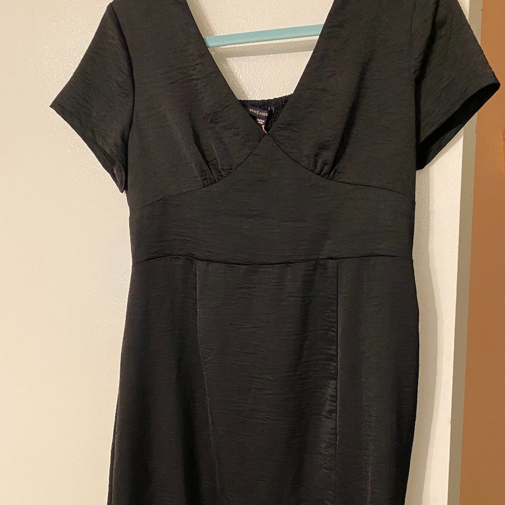 Skies are blue / NEW dress L black